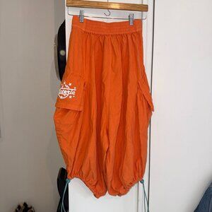 Hysteric Glamour Orange Cotton Capri Pants